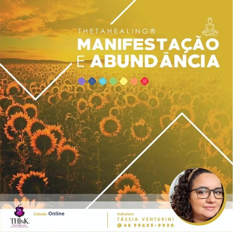 CURSO THETAHEALING® MANIFESTAÇÃO E ABUNDÂNCIA