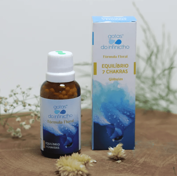 Floral Equilíbrio 7 Chakras - 30 ml - Tratamento para Aprox. 90 dias